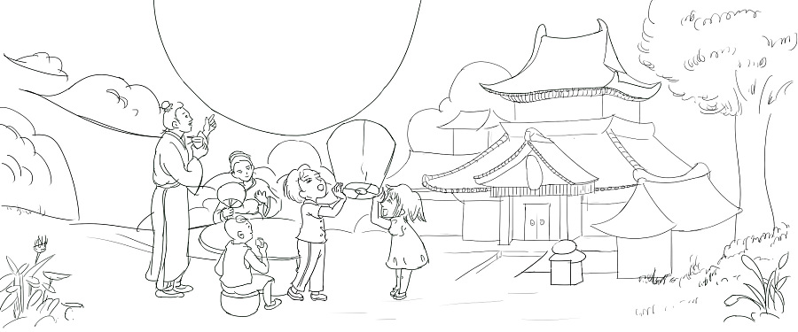 中秋手繪 | 有你月更圓 在電子商務(wù)平臺綻放獨(dú)特溫情